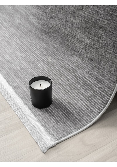 Mariesse Home Aspendos Akrilik Dokuma Salon Mutfak Koridor Kesme Yolluk Dokuma Makine Halısı 5119-antrasit
