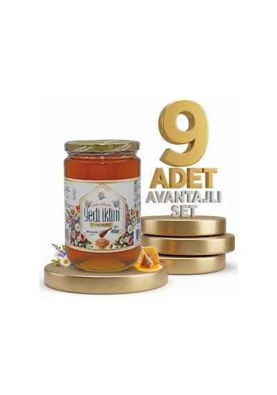 Afia Yedi İklim Süzme Çiçek Bal 9x850 Gr