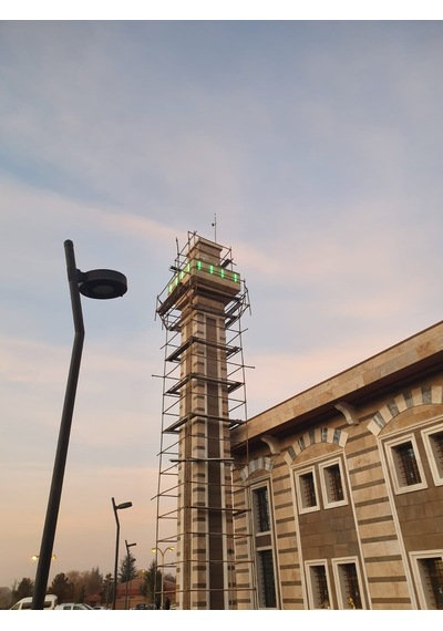 minare floresan kandil lambası polikarbon tüp led floresan kandil