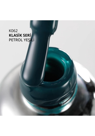 Kalıcı Oje K062, Petrol Yeşili, 10 Ml