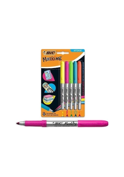 Bic Intensity Permanent Markör 5 Renk