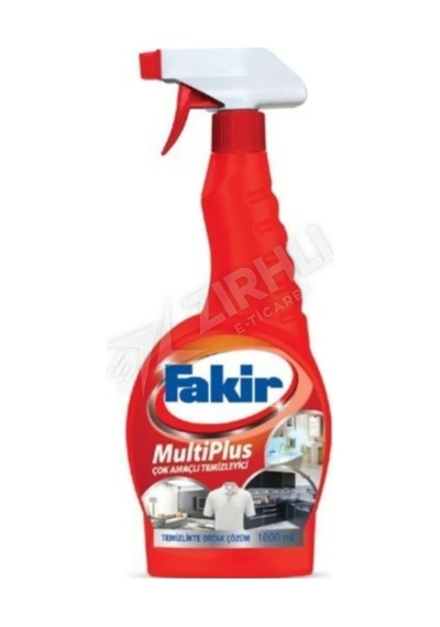 4 Adet Fakir Multi Plus Çok Amaçlı Temizleyici 1000 Ml Tekli