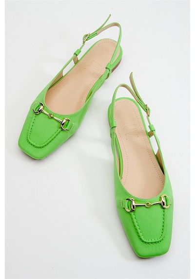 Luvishoes Area Yeşil Kadın Sandalet Yeşil