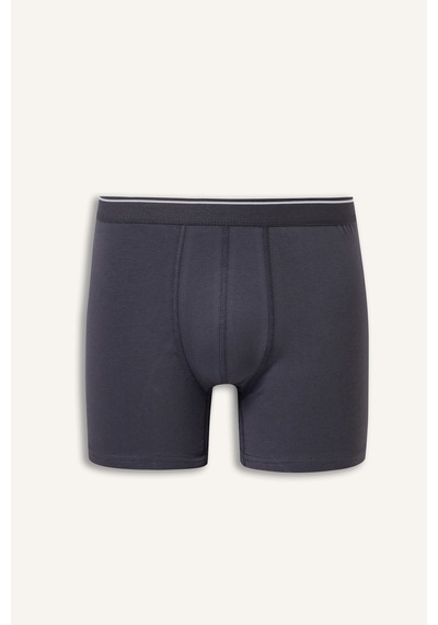 Defacto Regular Fit Ekose Desenli Beli Lastikli 3lü Boxer I2275ax26aubk81 Siyah-bk81