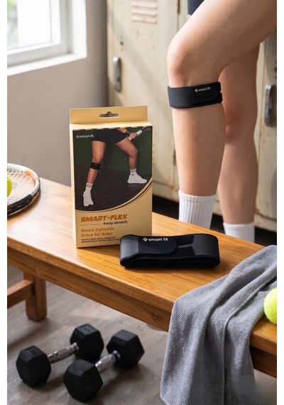 Nöro Dinamik Patella Tendon Bandı Dizlik Ayarlanabilir Bandaj Koruyucu Ateli 4 Yönlü Esneme Koş Spor Aleti