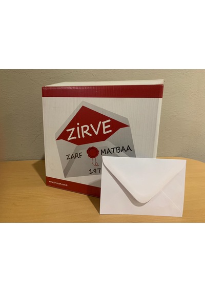 Davetiye Zarfları 14x20 110 Gram 1.hamur Üçgen 500 Adet