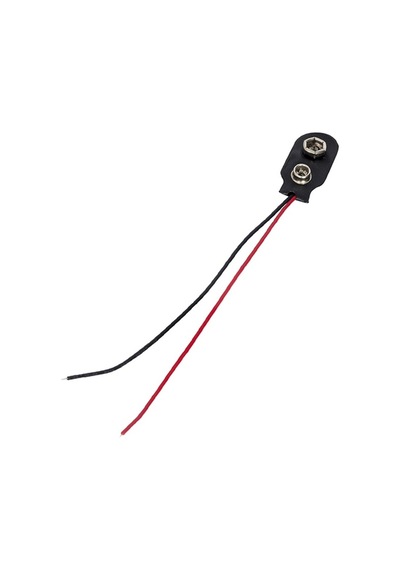 9 VOLT PİL BAŞLIĞI 10 CM KABLOLU