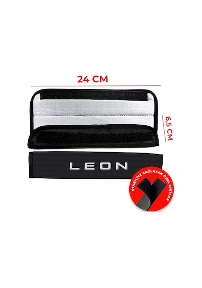 Seat Leon Nakışlı Otomind Boyun Yastığı Seti