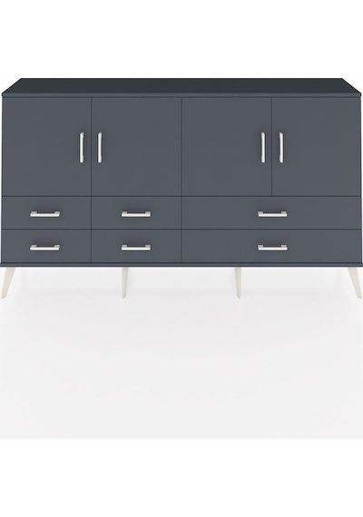 Arges Konsol 6 Raflı 6 Çekmeceli 4 Kapaklı 176x30x99 Antrasit-antrasit Antrasit - Antrasit Arges Konsol 6 Raflı 6 Çekmeceli 4 Kapaklı 176x30x99 Antrasit-antrasit Antrasit - Antrasit
