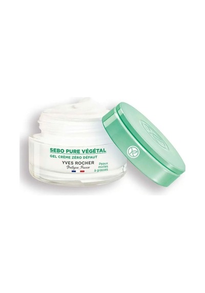 Yves Rocher Karma Ve Yağlı Cilt Dengeleyici Ve Matlaştırıcı Çinko Salislik Asit Jel Krem Sebo Pure Vegetal 50 Ml
