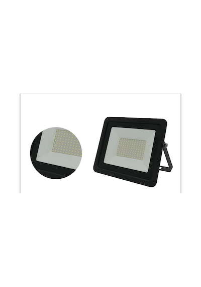 100w Led Projektör- 8000 Lümen- Beyaz Işık-