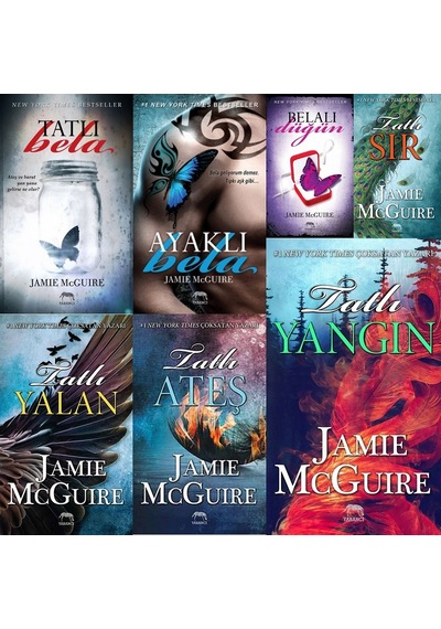 Tatlı-Ayaklı Bela-Düğün-Sır-Yalan-Ateş-Yangın -Jamie Mcguire