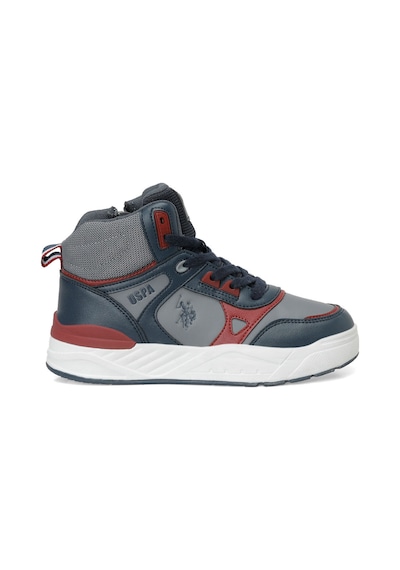 Uspoloassn U.s. Polo Assn. Geoly Jr Lacivert Erkek Çocuk High Sneaker Lacivert-kırmızı Uspoloassn U.s. Polo Assn. Geoly Jr Lacivert Erkek Çocuk High Sneaker Lacivert-kırmızı