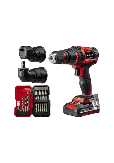 Einhell TE-CD 18/45 3x Li +22 1x2.0AH Akülü Vidalama Set - 4513990