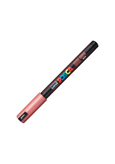 Uni Posca Pc-1Mr Boyama Markörü 0.7Mm Metallic Red