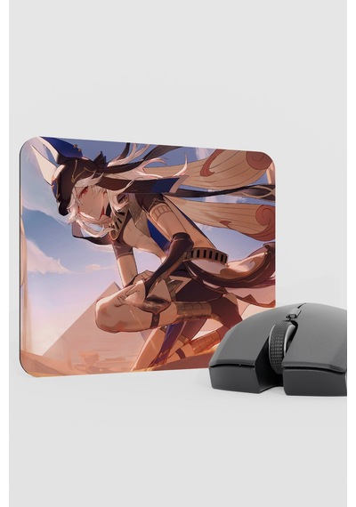 Cyno Genshin Impact Anime Gacha V2 - 22x18 Gaming Mouse Pad Fare Altlığı