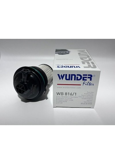 Wunder Wb816/1 Yakıt Filtresi Oem 165571618r Megane Iv-talısman-espace 1,5 - 1,6 Dci