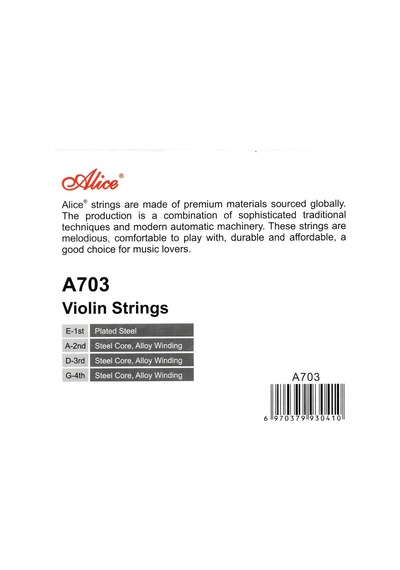 Keman Teli A703 Alice High-Grade Violin Strings