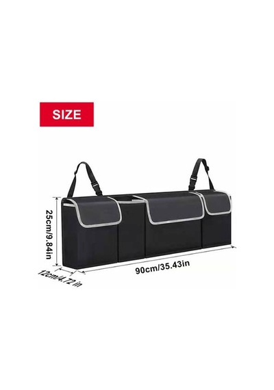 Araç Araba Bagaj Düzenleyici Organizer 4 Cepli N11.844