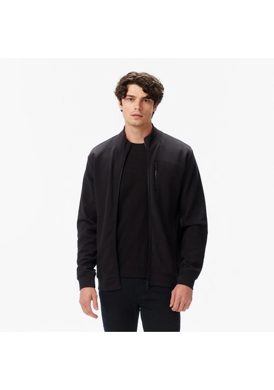 Nautica Classic Fit Erkek Fermuarlı Sweatshirt K57221t Siyah