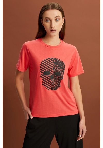 Alexandergardı Baskılı Basic T-shirt B22-385a 001