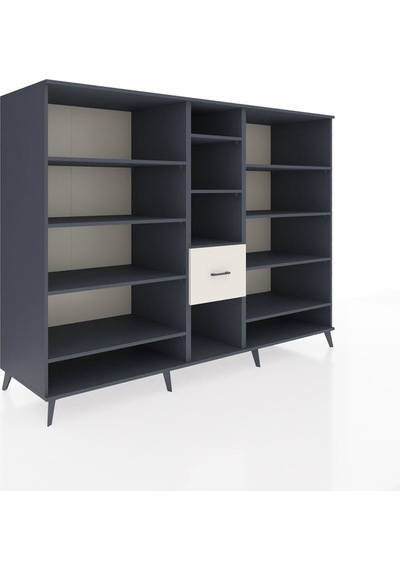 Kronos Dolap 11 Raflı 3 Çekmeceli 220x59x163 Antrasit-antrasit/a Antrasit-antrasit/aytaşı Kronos Dolap 11 Raflı 3 Çekmeceli 220x59x163 Antrasit-antrasit/a Antrasit-antrasit/aytaşı