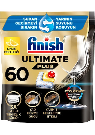 Finish Ultimate Plus Limon 60 Tablet