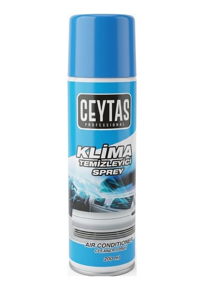 Ceytaş Professional Araç Klima Temizleyici Sprey 200 Ml - Oto Klima Radyatör Ve Dezenfektan Temizleme Seti, Kötü Ko