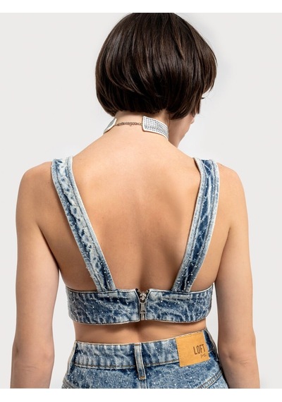 LOFT Slim Fit Kadın Büstiyer Lf2036232 Q1.v1 Denim