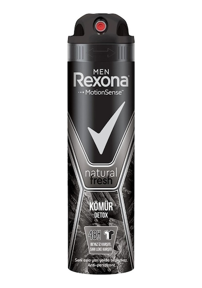 Rexona Natural Fresh Kömür Erkek Sprey Deodorant 150 ML