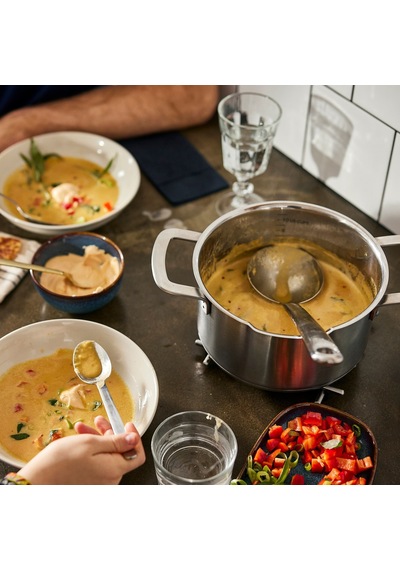 Ikea Hemkomst Çelik Tencere 3 Lt Gümüş - Şeffaf
