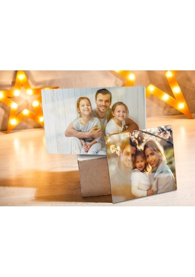 Premium Kişiye Özel 2 Adet Metal Poster Tablo Full Hd Kalite Baskı 15x20 Cm Çok Renkli