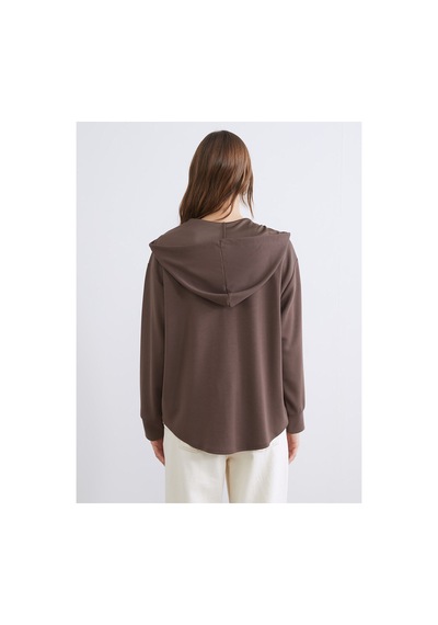 LC Waikiki Alıta Cıty Farkıyla Lcw Everyday Kahverengi Dalgıç Kumaşı Düz Kadın Fermuarlı Sweatshirt Kahverengi - 924121648 Kahverengi LC Waikiki Alıta Cıty Farkıyla Lcw Everyday Kahverengi Dalgıç Kumaşı Düz Kadın Fermuarlı Sweatshirt Kahverengi - 924121648 Kahverengi