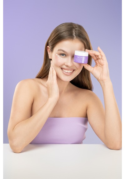 Volkan Ates Natural & Beauty Lavanta Yağlı Göz Çevresi Kremi Cam Kavanoz 50 ML