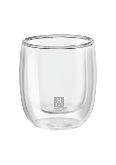 Çift Camlı 2&apos Li Espresso Bardak Seti, Şeffaf, 80 Ml