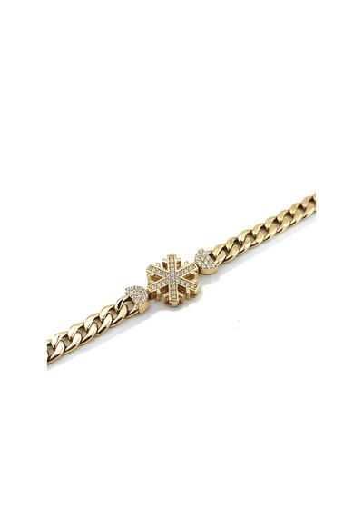 Altınbeyı 14 Ayar Altın Kartenesi Bileklik 7.10 Gram - Abyblk0131 Renkli Çok Renkli