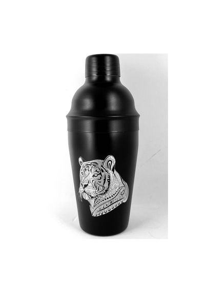 Çelik Tiger Tattoo Kokteyl Shaker