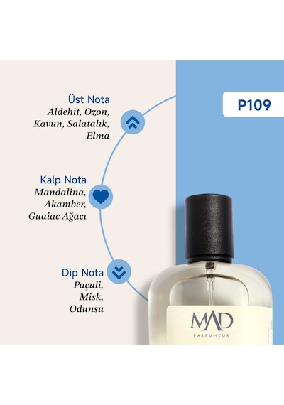 Mad P109 Selective Erkek Parfüm EDP 50 ML