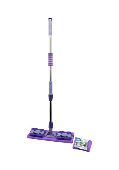 İbico İ21-018 Mandallı Palet Mop - Mikrofiber Yedekli, 70-107 Cm Metal Uzayan Sap, 360