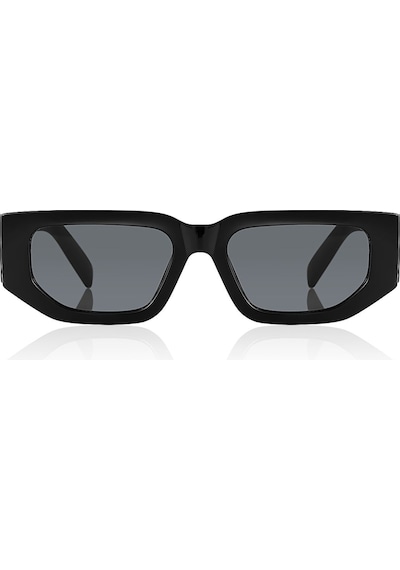 Uv400 Koruyucu Unisex Güneş Gözlüğü Siyah 1077 Çok Renkli