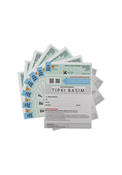 2026 Ekpss Lisans İşitme-1 ÖSYM Çıkmış Soru Tıpkı Basım Soru Kitapçıkları 7li Tg Deneme Paketi