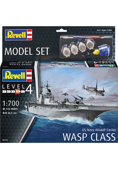 Revell Model Set Gemi Assault Carrier Uss 65178