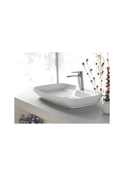 Cerastyle Nova 70 Cm Tezgah Üstü Çanak Lavabo Yeşil