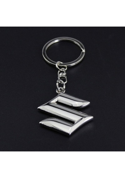 Suzuki Uyumlu Logolu Anahtarlık Metal 3D Krom Araba Anahtarlığı