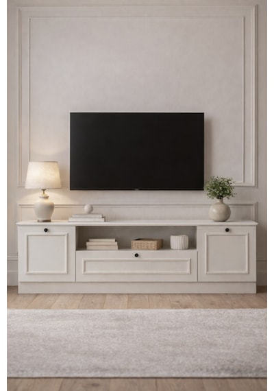 Mira Tv Ünitesi 160 X 37 X 46 Cm Aytaşı - Country Tasarım Antrasit