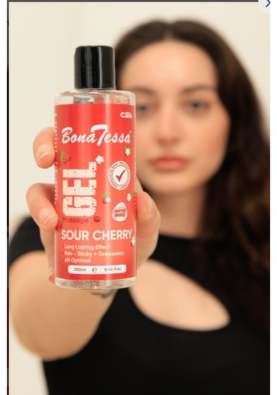 Bona Tessa Gel Vişneli Masaj Yağı 250 Ml