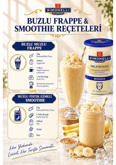 Simonelli Muzlu Milkshake 1 KG
