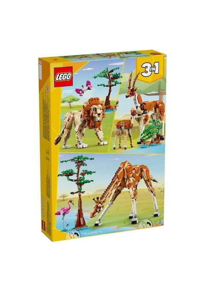 31150 Creator 3 Ü1 Arada Vahşi Safari Hayvanları 780 Parça +9 Yaş