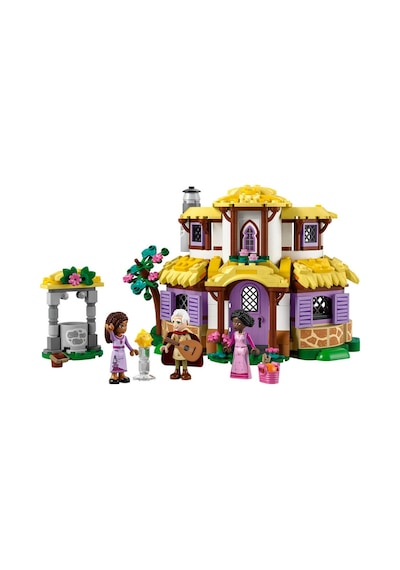 LEGO® ǀ Disney Asha’nın Evi 43231 - 7 Yaş & Üzeri Çocuklar için İnşa Edilebilen Yaratıcı Oyuncak Yapım Seti (509 Parça)