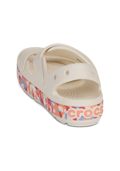 Crocs Crocband Cruıser Glow Confettı Band Kız Çocuk Sandalet 212527-2mk Krem